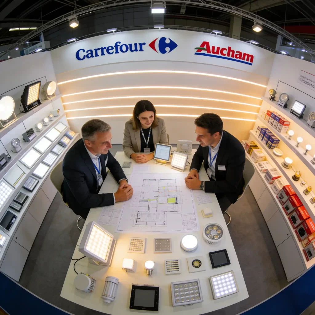 a picture to show business lighting selection