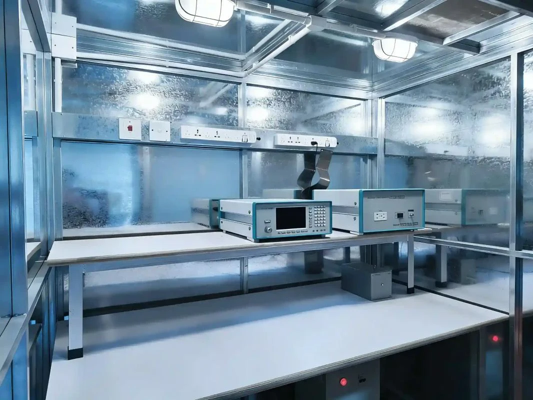 EMC Shielded Enclosure for Immunity Testing of LED lights_auroralumi