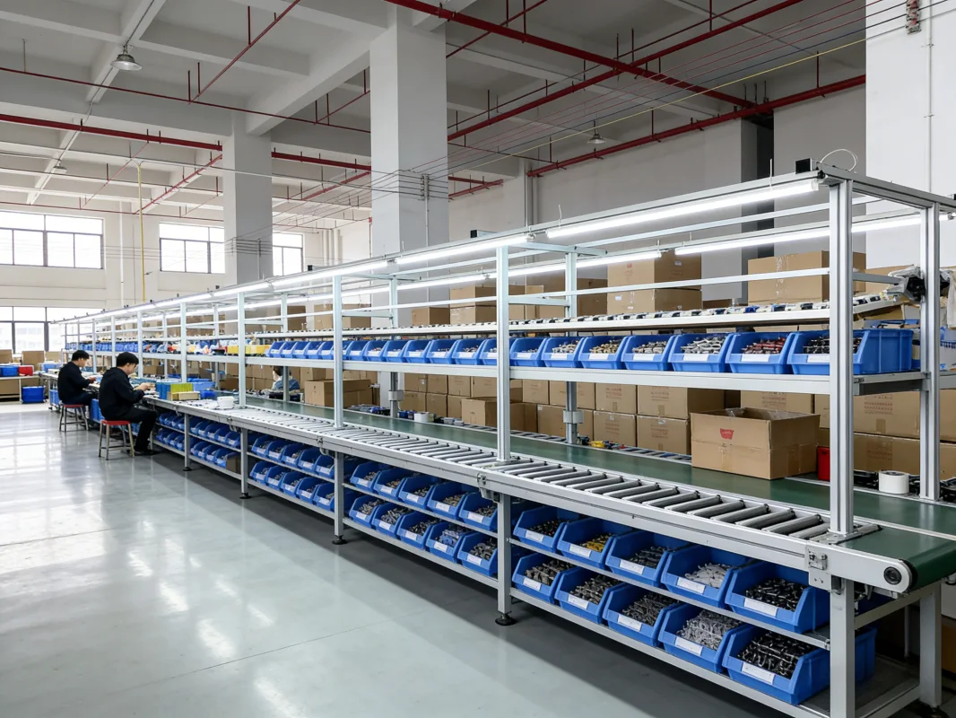 aurora led producdtion line corner_auroralumi